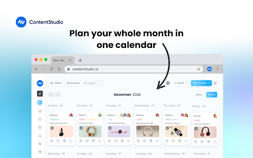 ContentStudio - AI Social Media Management Tool screenshot
