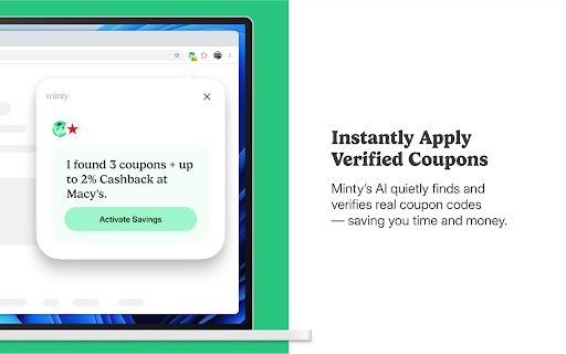 Minty – Automatic Coupons & Cashback Rewards screenshot