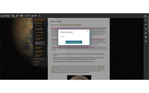 Scrible Extension screenshot