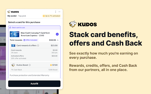 Kudos: Put Your Cards to Work screenshot