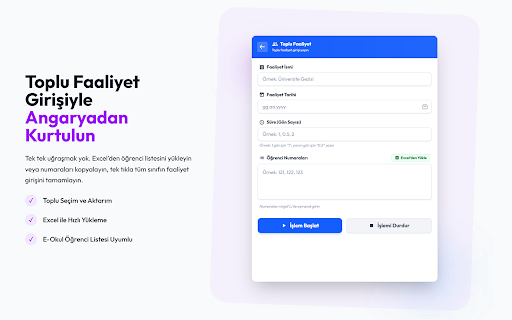 EduPanel - E-Okul Yardımcı Uygulaması screenshot