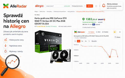 AlleRadar: Allegro Price Tracker screenshot