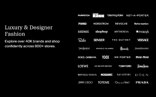 ModeSens: Intelligent Purchase Assistant screenshot