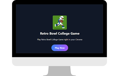 Retro Bowl College Game screenshot