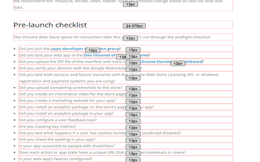 fonts infos screenshot