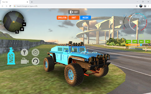 Off Road 4x4 Jeep Simulator Game screenshot