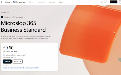 Microsoft to Microslop screenshot