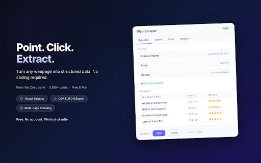 Web Scraper Lite screenshot