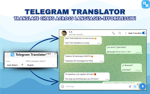 Telegram™ Web Translator screenshot
