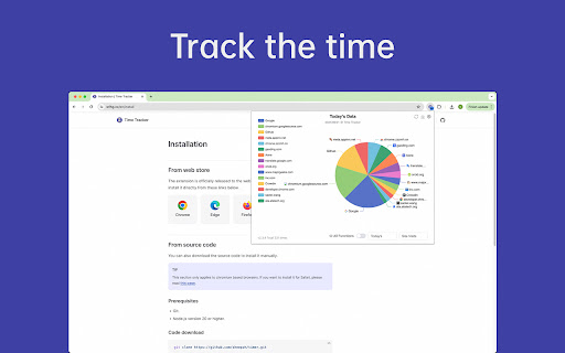 Time Tracker - Web Habit Builder screenshot