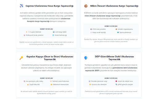 Ship To More – Uluslararası Kargo Rehberi screenshot