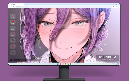 Reze Blushing Chainsaw Man Live Wallpaper screenshot