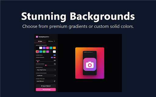 MockupSnap - Beautiful Screenshot Wrapper screenshot