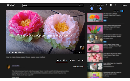 Dark Theme for YouTube™ screenshot