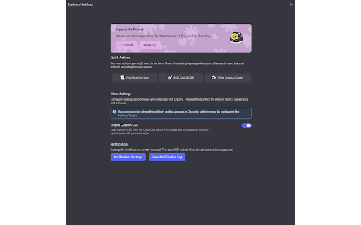 Equicord Web screenshot