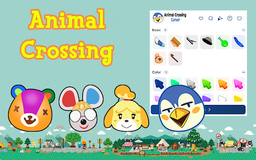 Animal Crossing Cursor - Custom Nintendo Game Cursor for Chrome screenshot
