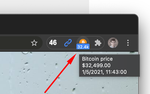 Bitcoin Tracker screenshot