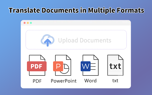 PDF Translator - Translate PDF online screenshot