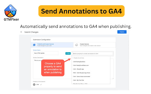 GTMFixer - Google Tag Manager Enhancements screenshot