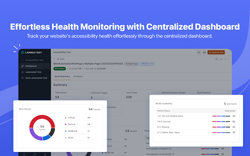 TestMu AI Accessibility DevTools screenshot