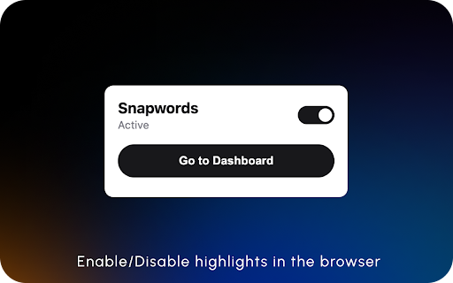 Snapwords screenshot