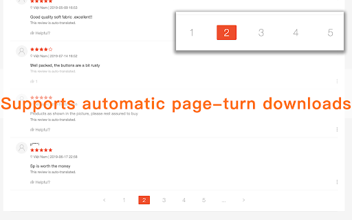 Shopee Review Exporter - Collect and Download Reviews in Excel screenshot