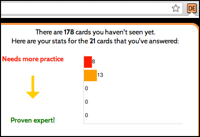 QuizCards: German screenshot