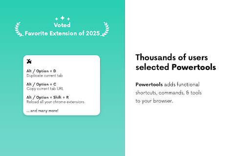 Powertools - Shortcuts & Utilities screenshot