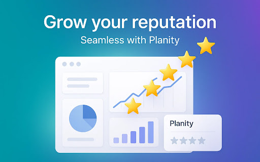 Experience survey & Google review collection for Planity screenshot