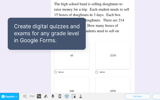 Equatio - Math made digital screenshot