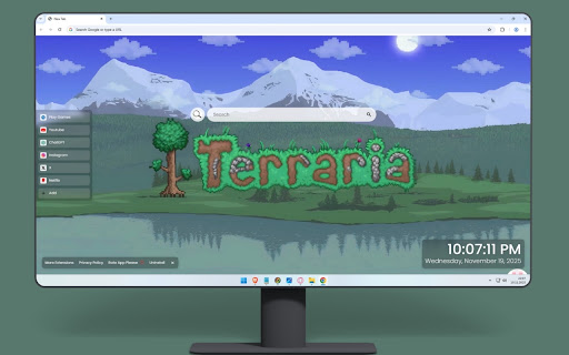 Terraria Live Wallpaper screenshot