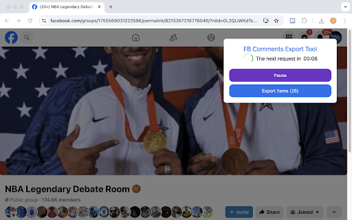 Comments Exporter screenshot
