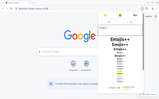 Emojis++ screenshot