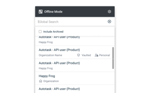 IT Glue Offline Mode screenshot