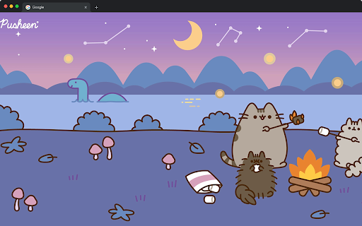 Pusheen Cat Wallpapers HD New Tab - Cute Kawaii Backgrounds screenshot