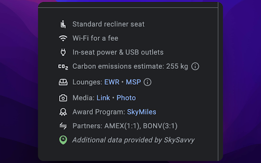 SkySavvy - Enhance Google Flights screenshot