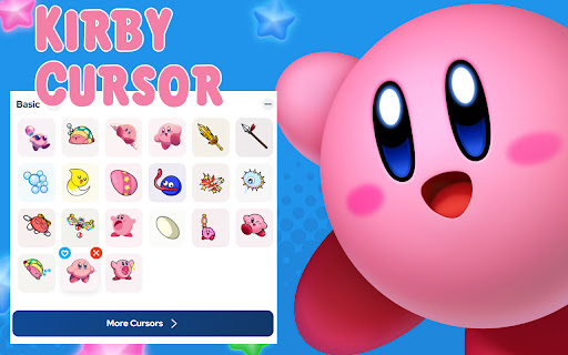 Kirby Cursor Cursor for Chrome screenshot