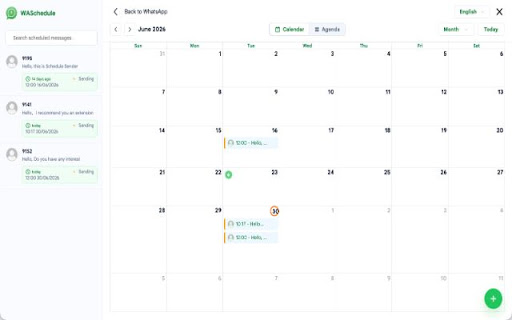 WAScheduler - WA Message Scheduler screenshot