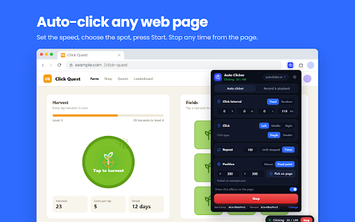 Auto Clicker screenshot