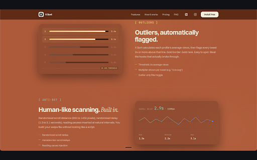X Sort screenshot