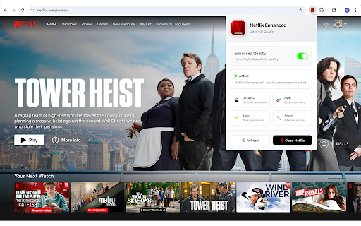 Netflix 4K/1080p – Unlock Ultra HD & Full HD Streaming screenshot