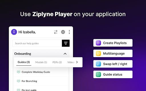 Ziplyne JH Production Player screenshot