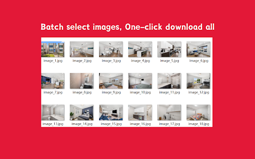 Redfin property image downloader screenshot