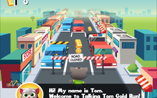 Talking Tom Gold Run Online screenshot