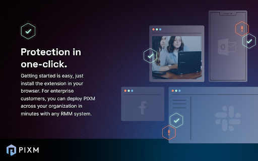 PIXM Phishing Protection screenshot