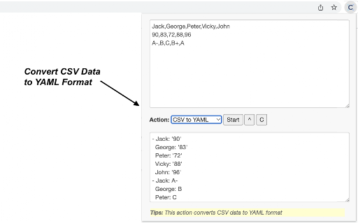 CSV Tools screenshot