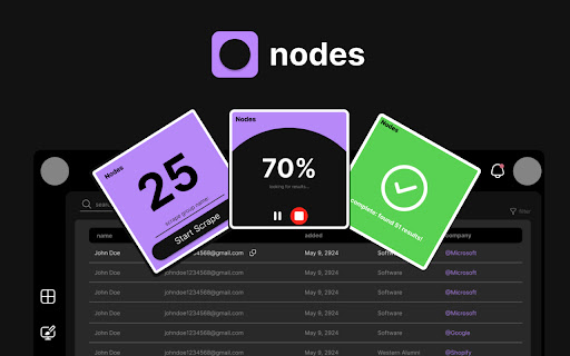 Nodes screenshot