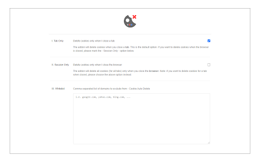 Cookie Auto Delete screenshot