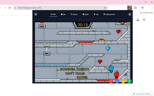 Fireboy and Watergirl 3 - Ice Temple screenshot