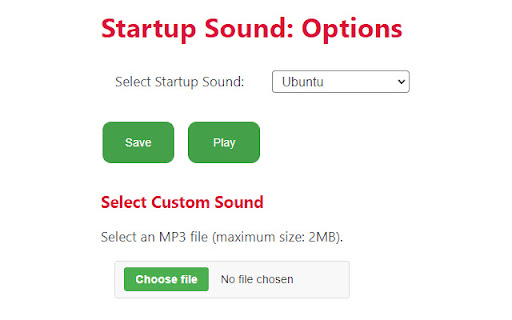 Startup Sound for Chromebook™ screenshot